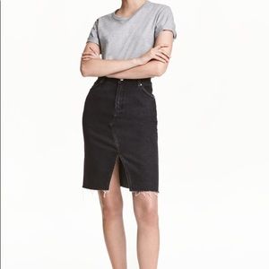 H&M Denim Skirt NWOT
